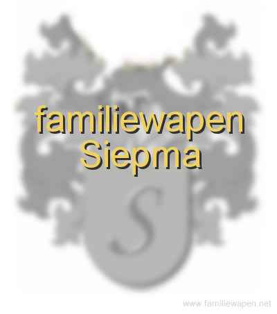 familiewapen Siepma