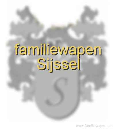 familiewapen Sijssel