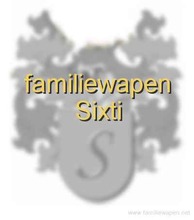 familiewapen Sixti