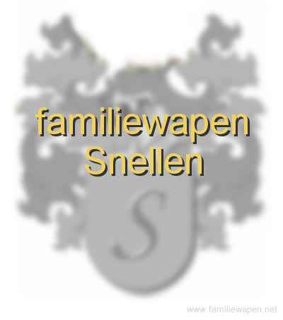 familiewapen Snellen