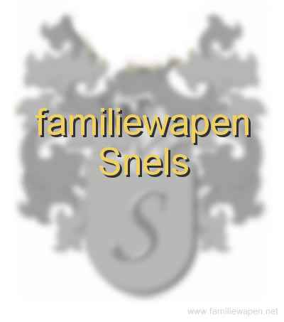 familiewapen Snels