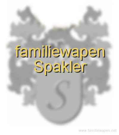 familiewapen Spakler