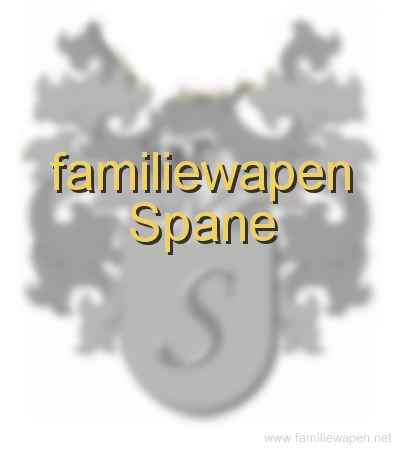 familiewapen Spane