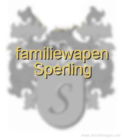 familiewapen Sperling