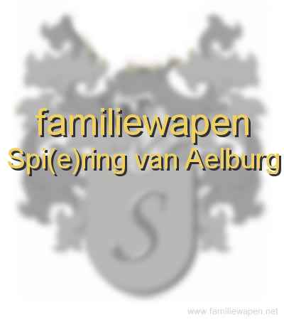 familiewapen Spi(e)ring van Aelburg