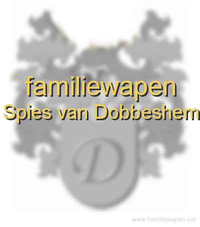 familiewapen Spies van Dobbeshem