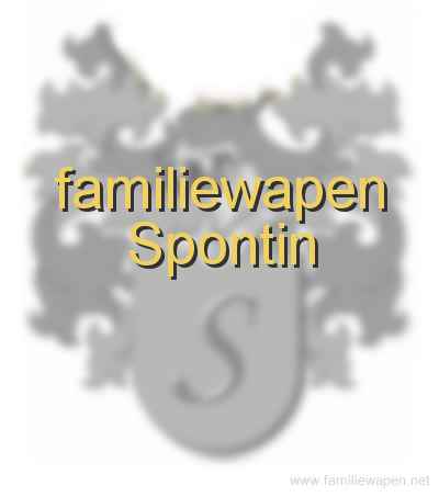 familiewapen Spontin