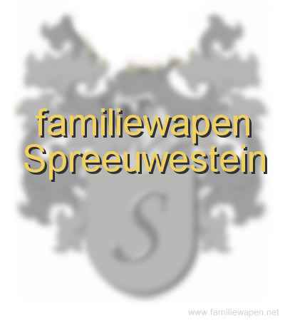 familiewapen Spreeuwestein