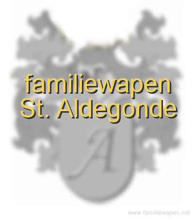 familiewapen St. Aldegonde