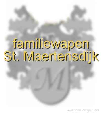 familiewapen St. Maertensdijk