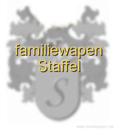 familiewapen Staffel