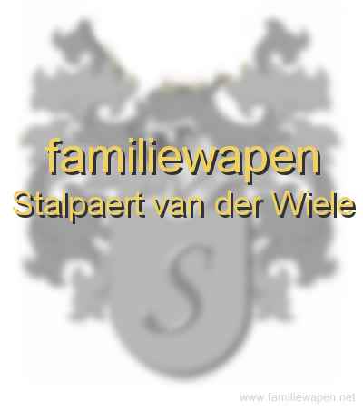 familiewapen Stalpaert van der Wiele