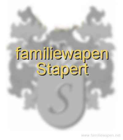 familiewapen Stapert