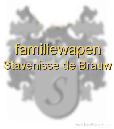 familiewapen Stavenisse de Brauw