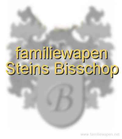 familiewapen Steins Bisschop