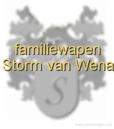 familiewapen Storm van Wena