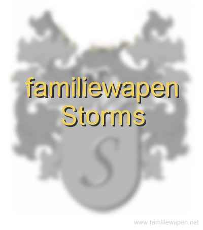 familiewapen Storms