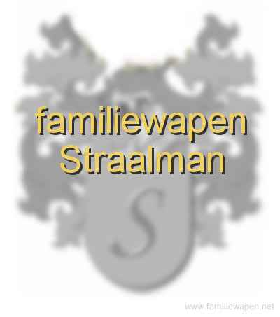 familiewapen Straalman