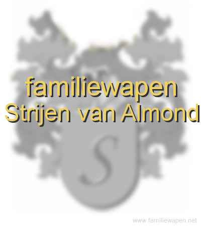 familiewapen Strijen van Almond