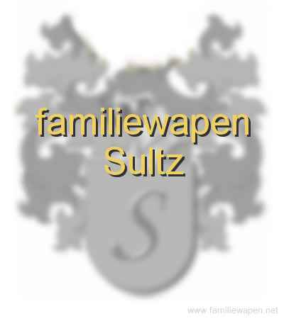 familiewapen Sultz