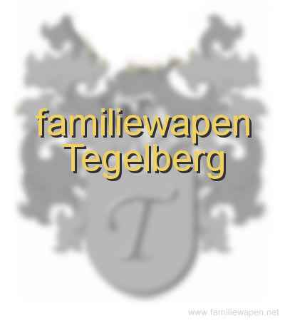 familiewapen Tegelberg