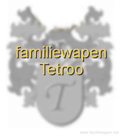 familiewapen Tetroo