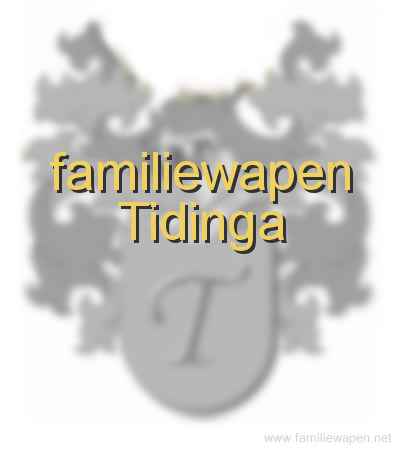 familiewapen Tidinga