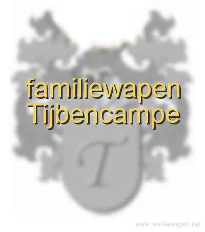 familiewapen Tijbencampe