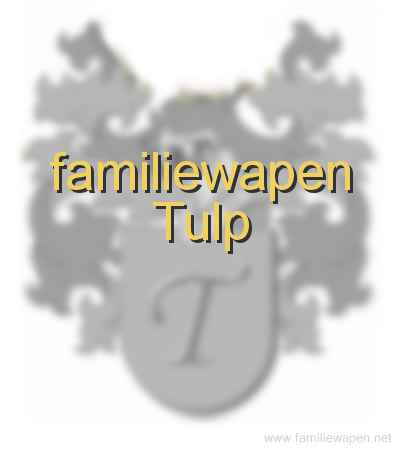 familiewapen Tulp