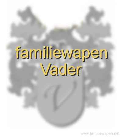 familiewapen Vader