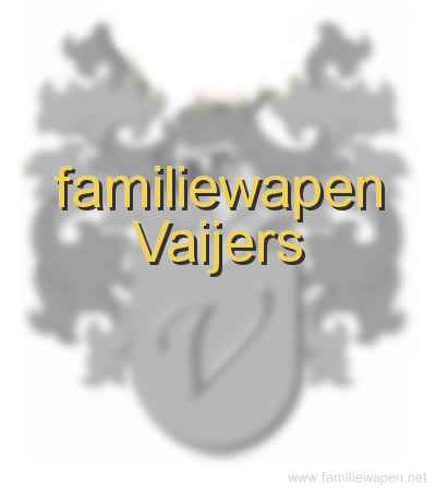 familiewapen Vaijers