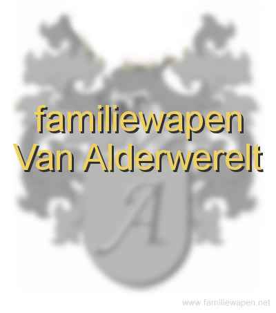 familiewapen Van Alderwerelt