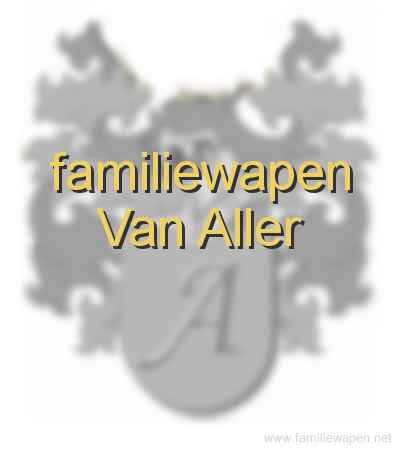 familiewapen Van Aller