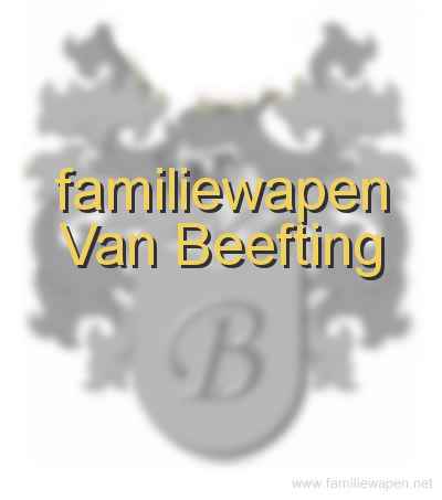 familiewapen Van Beefting