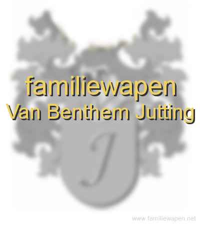 familiewapen Van Benthem Jutting