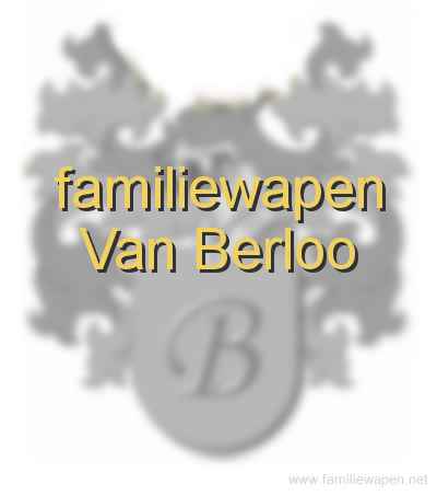 familiewapen Van Berloo