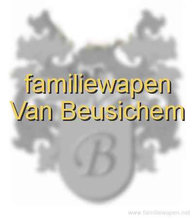 familiewapen Van Beusichem