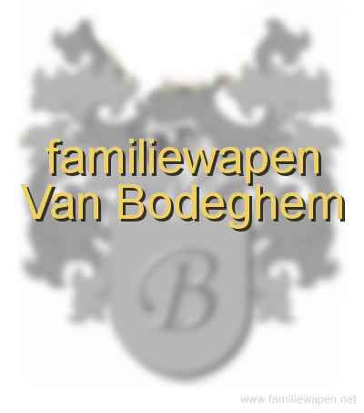 familiewapen Van Bodeghem