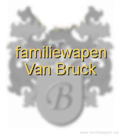 familiewapen Van Bruck