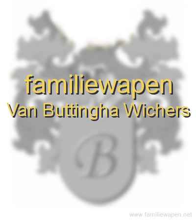 familiewapen Van Buttingha Wichers