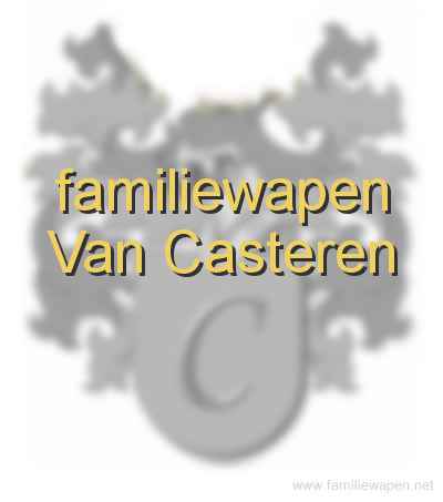 familiewapen Van Casteren