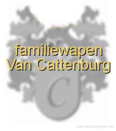 familiewapen Van Cattenburg