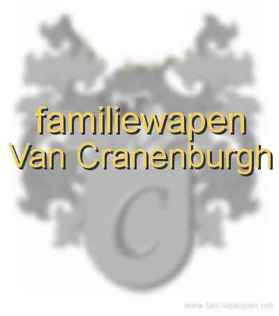 familiewapen Van Cranenburgh