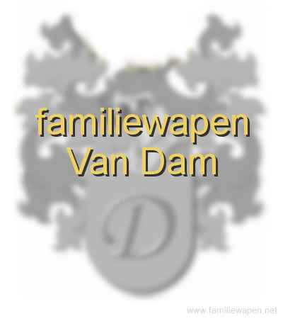 familiewapen Van Dam