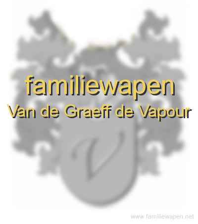 familiewapen Van de Graeff de Vapour