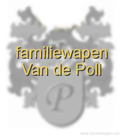 familiewapen Van de Poll