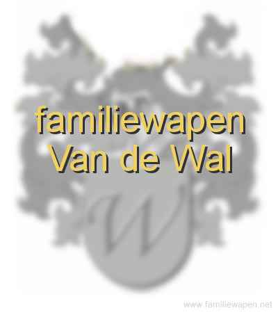 familiewapen Van de Wal