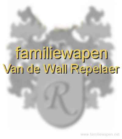 familiewapen Van de Wall Repelaer