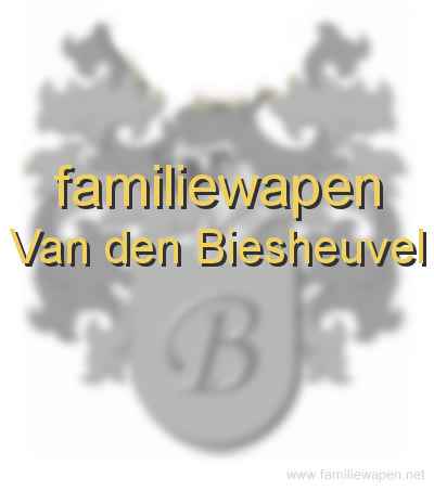 familiewapen Van den Biesheuvel