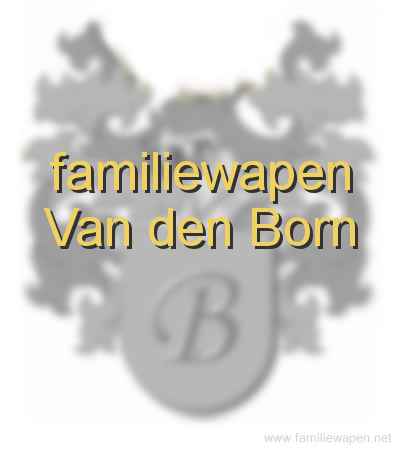 familiewapen Van den Born